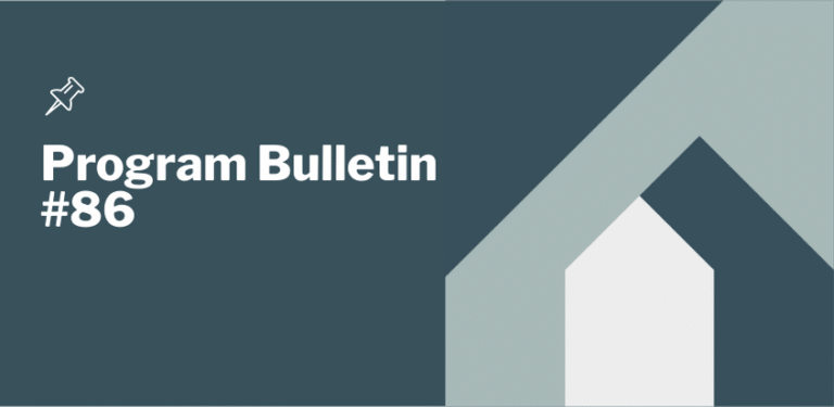 Program Bulletin #86